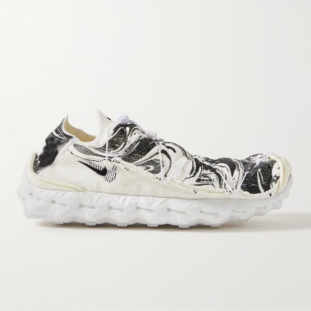 Nike ISPA MindBody Black and White Flyknit Sneakers